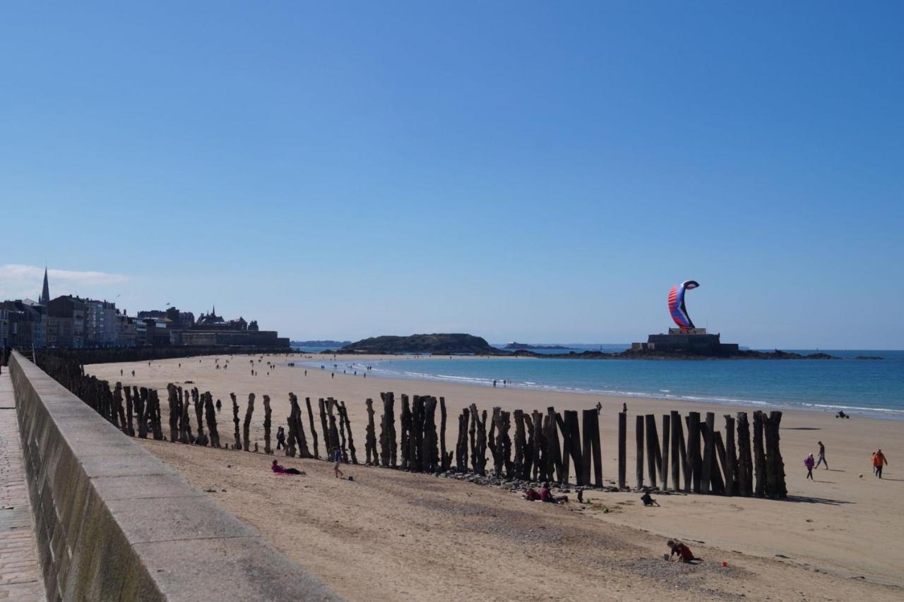 شقة Studio 2 Pers Cancale Vue Mer المظهر الخارجي الصورة